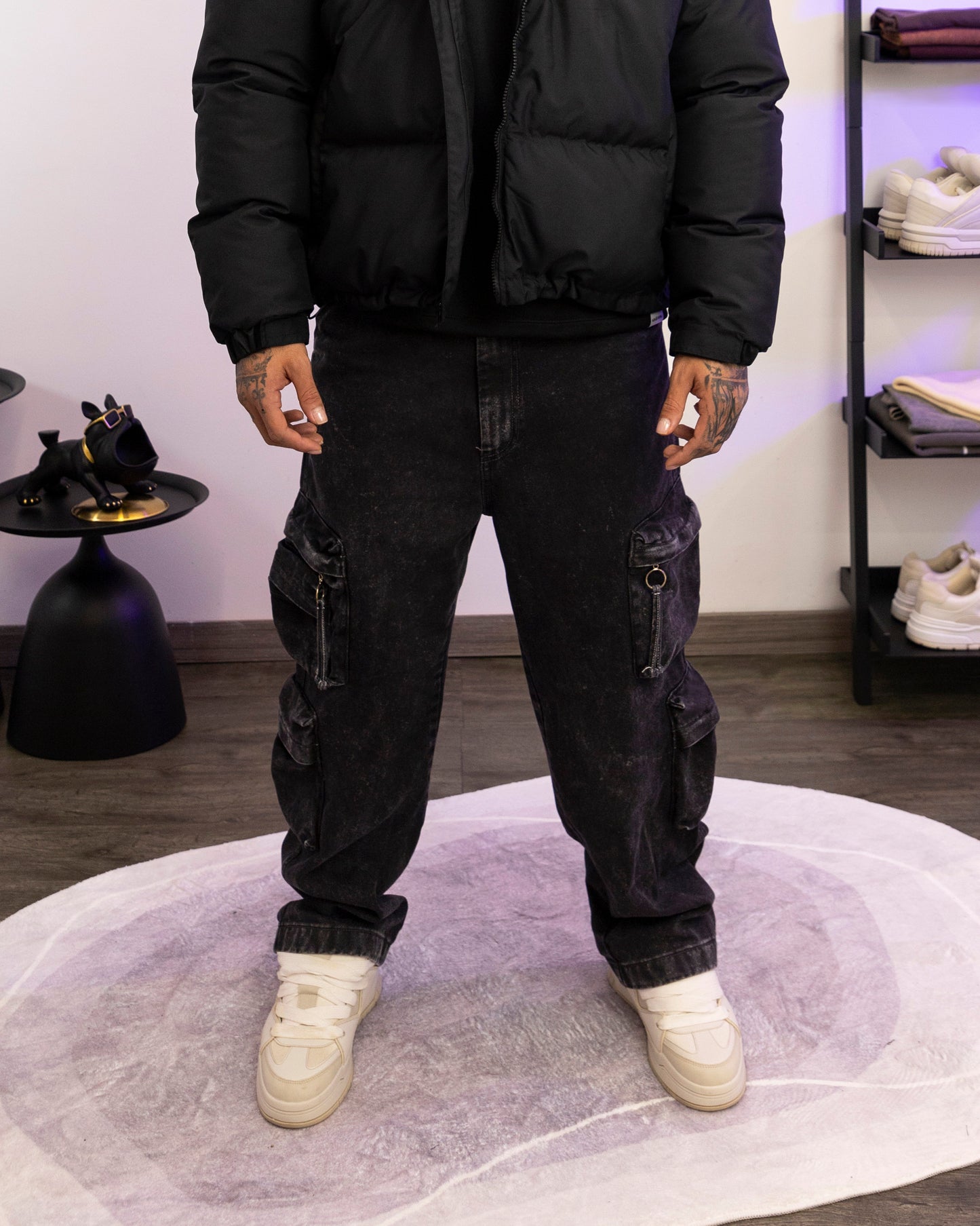 Pantalón Baggy Acid Wash